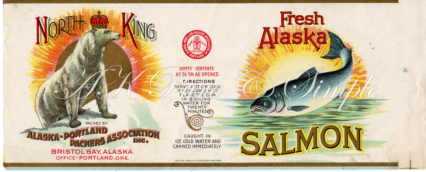 15 oz Cannery Label Mugs